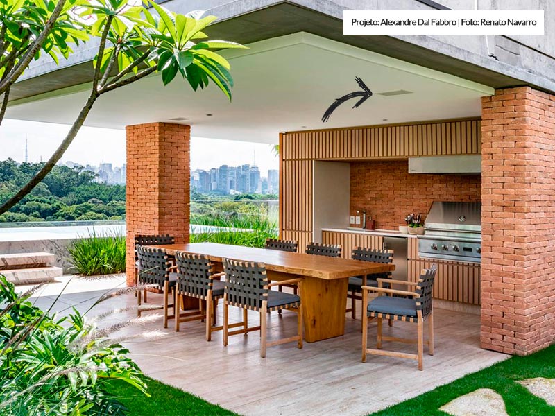 Som Ambiente �rea Gourmet Externa