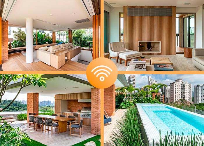 Projeto Residencial Wi-Fi Casa Toda
